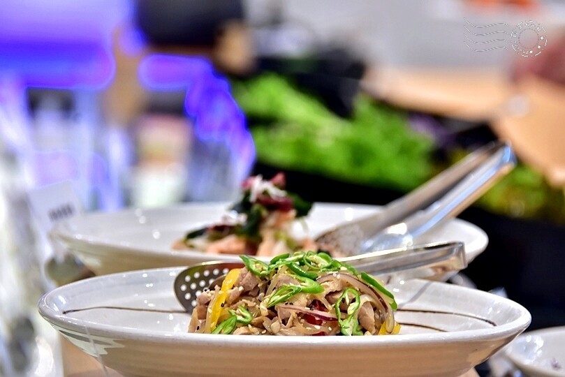 葛瑪蘭之星飯店自助餐:開胃菜區