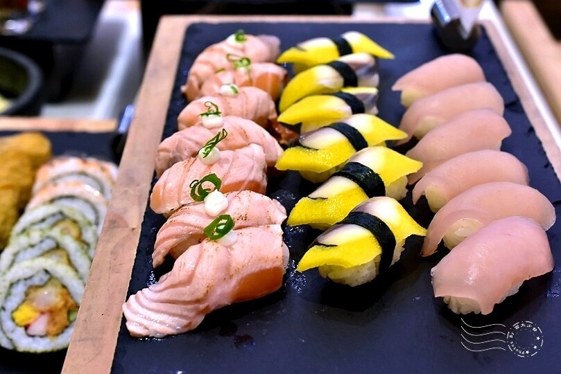 葛瑪蘭之星飯店自助餐:握壽司