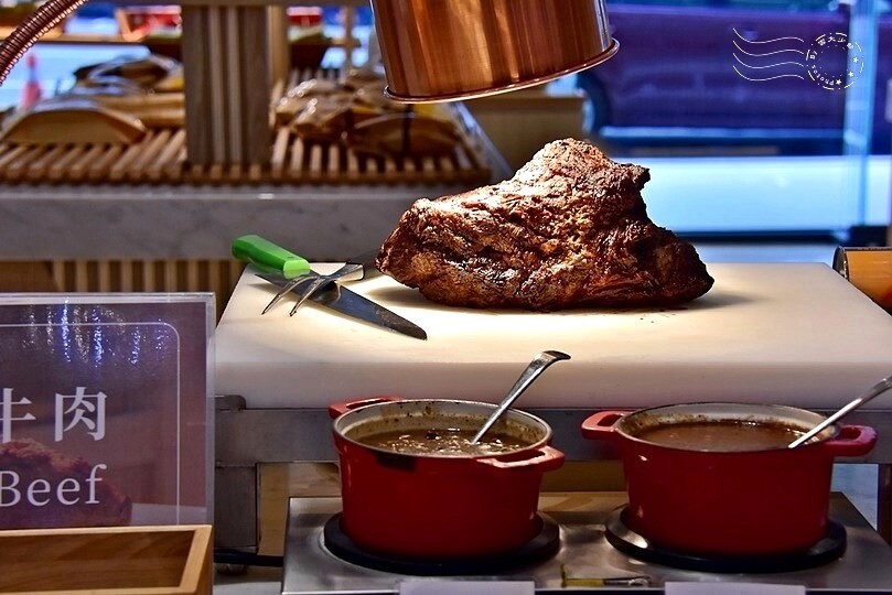 葛瑪蘭之星飯店自助餐:爐烤牛肉
