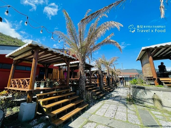 無邊際湛藍海景,峇里島風發呆亭,海明漾泰式料理景觀餐廳 @魚兒 x 牽手明太子的「視」界旅行