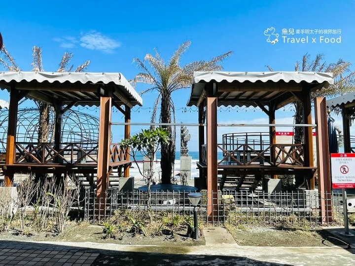 無邊際湛藍海景,峇里島風發呆亭,海明漾泰式料理景觀餐廳 @魚兒 x 牽手明太子的「視」界旅行