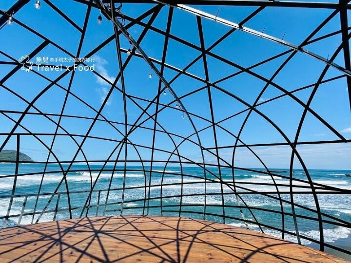 無邊際湛藍海景,峇里島風發呆亭,海明漾泰式料理景觀餐廳 @魚兒 x 牽手明太子的「視」界旅行