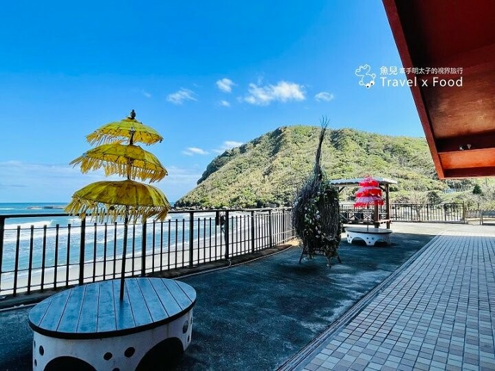 無邊際湛藍海景,峇里島風發呆亭,海明漾泰式料理景觀餐廳 @魚兒 x 牽手明太子的「視」界旅行