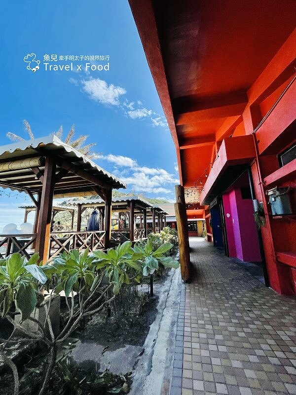 無邊際湛藍海景,峇里島風發呆亭,海明漾泰式料理景觀餐廳 @魚兒 x 牽手明太子的「視」界旅行