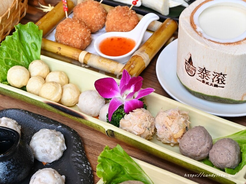 泰滾泰式火鍋｜都市中絕美叢林系泰式火鍋店，口味道地，蝦片無限吃到飽，超狂限時優惠一百元發票就送一百隻蝦！