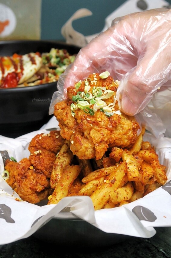 KATZ卡司韓拾炸雞-超刷嘴的辣甜口又脆皮韓式炸雞~台南正興