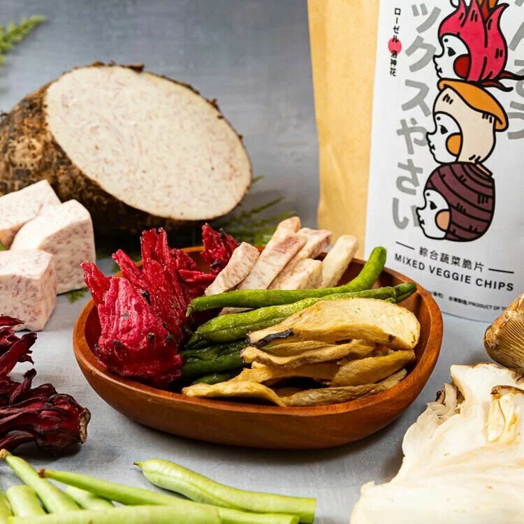 【開箱團購】GoodMall 龜毛綜合蔬菜脆片-脆到靈魂深處的啪嚓聲,超還原蔬菜與罕見選材,一拿出來就是目光焦點 - 引線木偶 Heaven tollbooth