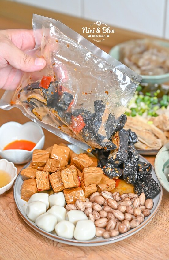 台中眷村白滷、麻辣冷滷味,單一食材真空包裝,超適合露營料理食物