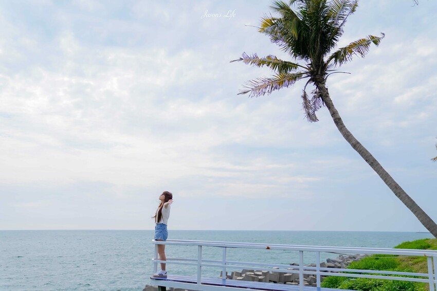 高雄市彌陀區【高雄彌陀|景點】愛琴海岸海景渡假農場。高雄彌陀海景景觀餐廳,不用跑恆春就有愛琴海,多種打卡藝術