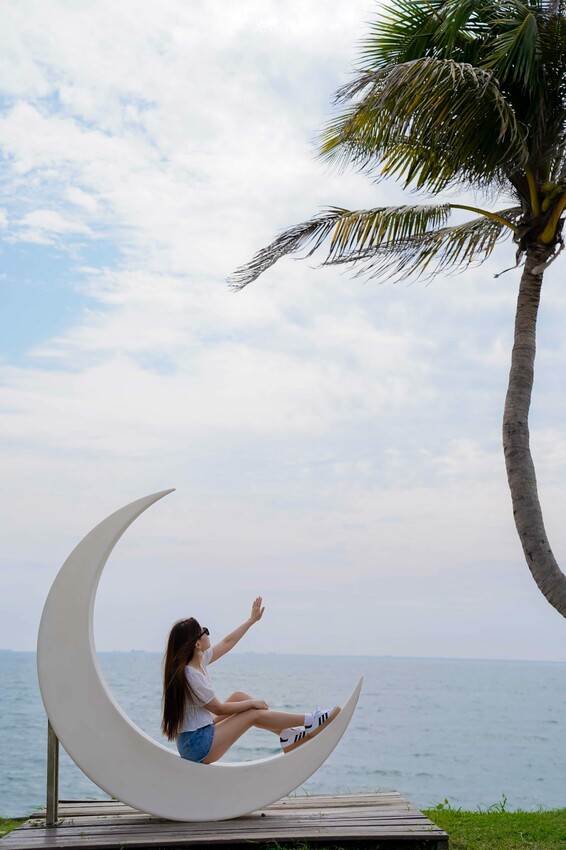 高雄市彌陀區【高雄彌陀|景點】愛琴海岸海景渡假農場。高雄彌陀海景景觀餐廳,不用跑恆春就有愛琴海,多種打卡藝術