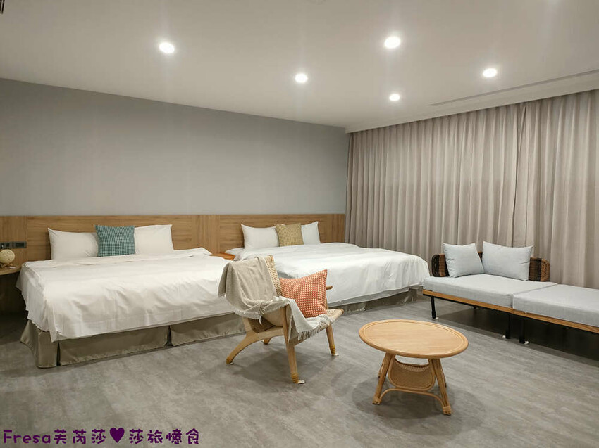 南投住宿【集集鐵道行旅】集集火車站旁質感飯店火車元素.超大寬敞房型山景視野超棒│泡麵餅乾宵夜吃到飽│集集飯店 - Fresa芙芮莎♥莎旅憶食