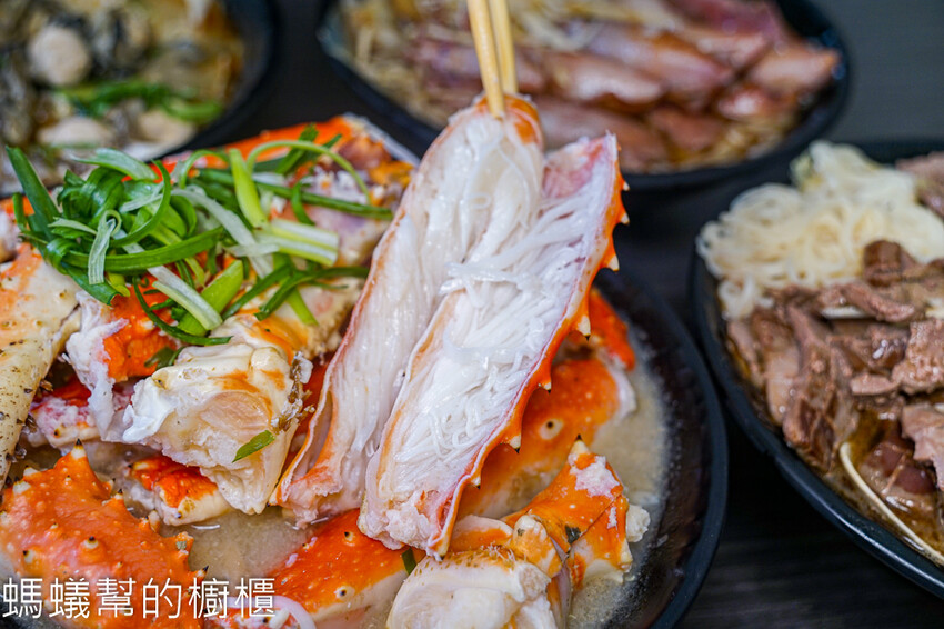 員林金三益健康茶飲 | 爆量級鱈場蟹意麵,冬季暖心麻油海鮮系列上市! - 螞蟻幫的櫥櫃