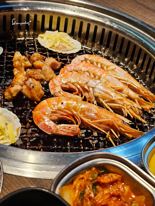 【基隆燒烤】虎閣燒肉亭韓式吃到飽 來基隆必吃燒肉 微風廣場斜