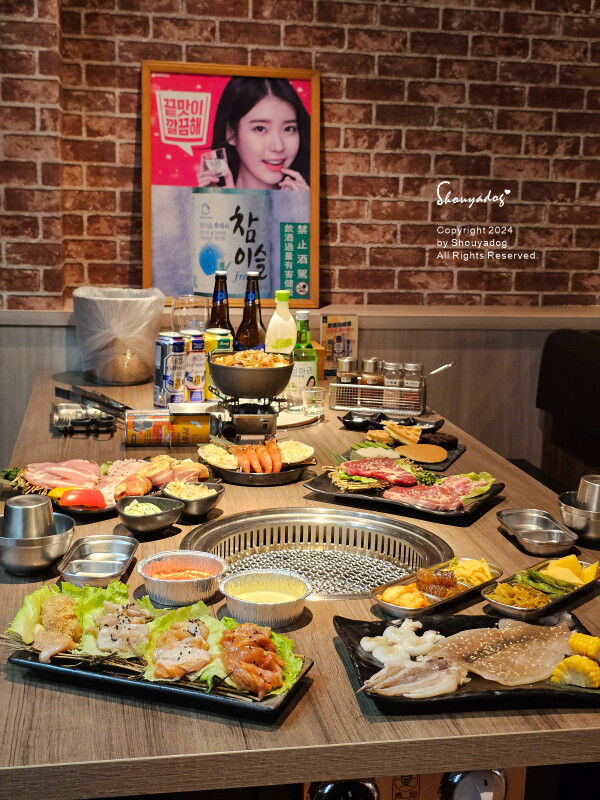 【基隆燒烤】虎閣燒肉亭韓式吃到飽 來基隆必吃燒肉 微風廣場斜