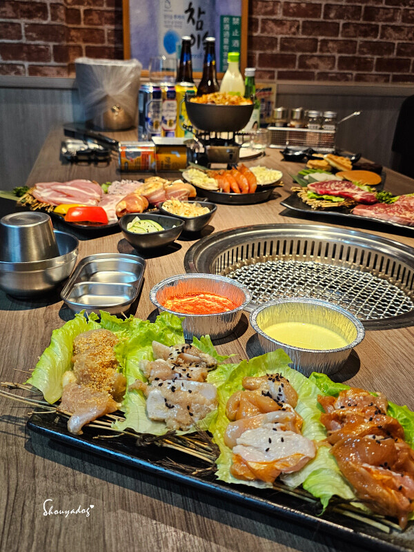 【基隆燒烤】虎閣燒肉亭韓式吃到飽 來基隆必吃燒肉 微風廣場斜