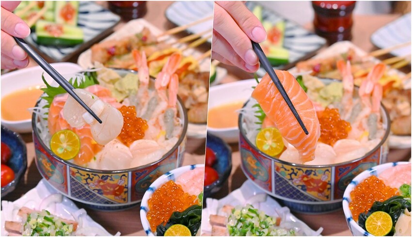 台中勤美新開幕台中勤美居酒屋 豪華海鮮丼飯 日式關東煮 串燒都推薦/百川酒場