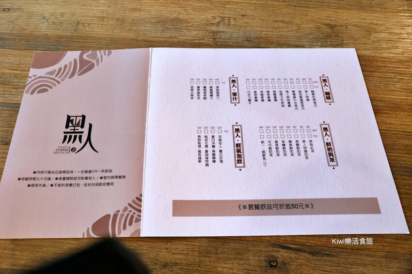 彰化黑人 BLACK MAN早午餐︱彰化早午餐推薦輕食、義大利麵近彰化市彰商美食商圈