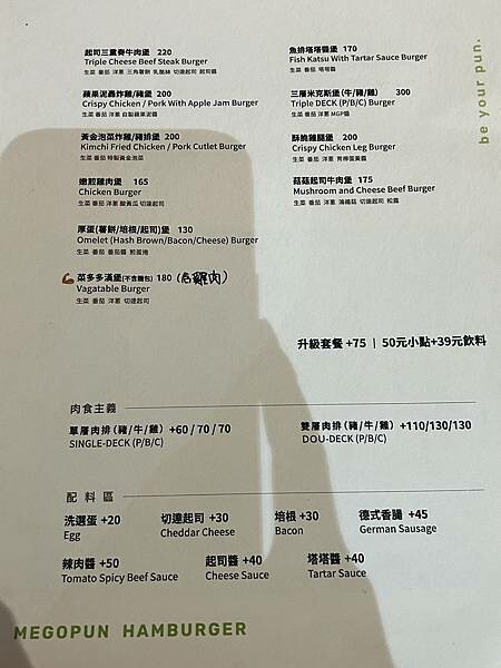 南科人快收藏!MEGOPUN剝皮辣椒漢堡超特別,還有老派經典起司爆漿美味,必吃推薦。