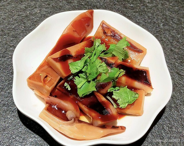 Revisit of the old fishball noodle store with new decoration at Xinmen Ding, Taipei on  July 28,2023,二訪「永富福州魚丸店」