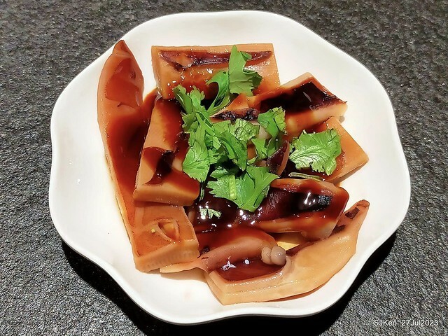 Revisit of the old fishball noodle store with new decoration at Xinmen Ding, Taipei on  July 28,2023,二訪「永富福州魚丸店」