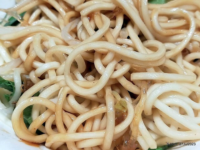 Revisit of the old fishball noodle store with new decoration at Xinmen Ding, Taipei on  July 28,2023,二訪「永富福州魚丸店」