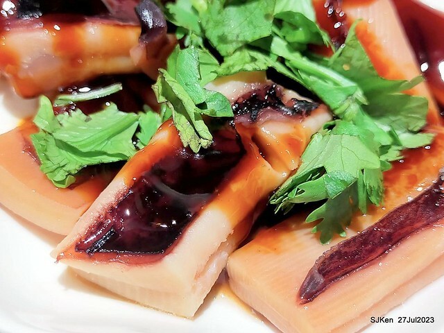 Revisit of the old fishball noodle store with new decoration at Xinmen Ding, Taipei on  July 28,2023,二訪「永富福州魚丸店」