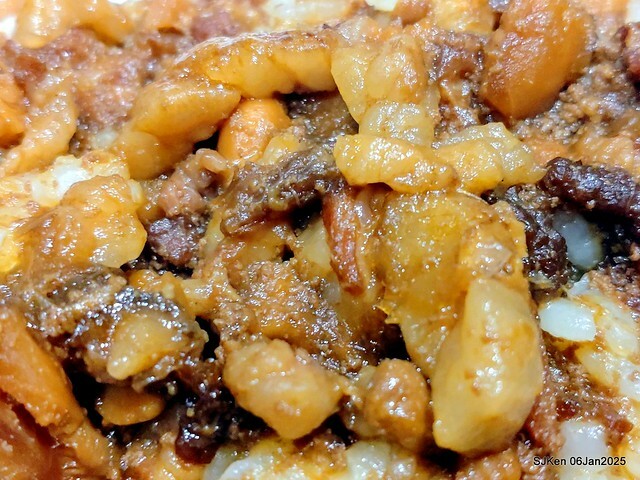 台北興安街強記圓環肉羹滷肉飯(Light dishes with Meat soup, Spare ribs soup and Baised Rice with Pork and Soy Sauce) by SJKen on Jan 6, 2025.