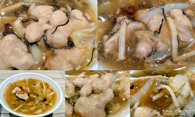 台北興安街強記圓環肉羹滷肉飯(Light dishes with Meat soup, Spare ribs soup and Baised Rice with Pork and Soy Sauce) by SJKen on Jan 6, 2025.