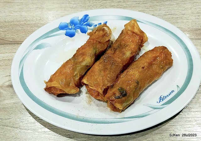 Pork meat soup and Braised Rice with Pork and Soy Sauce Taiwan light dishes store "興安街強記圓環肉羹" at Taipei, Taiwan on Jul 28, 2023.