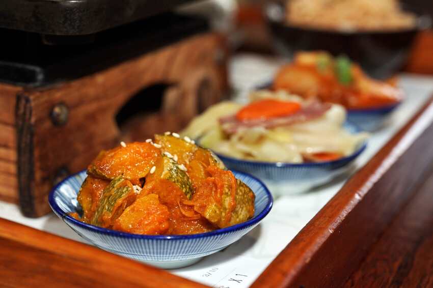 善化美食聚餐餐廳推薦:老胡記,環境典雅、餐點精緻,三杯梅香松 善化美食聚餐餐廳推薦:老胡記,環境典雅、餐點精緻,三杯梅香松