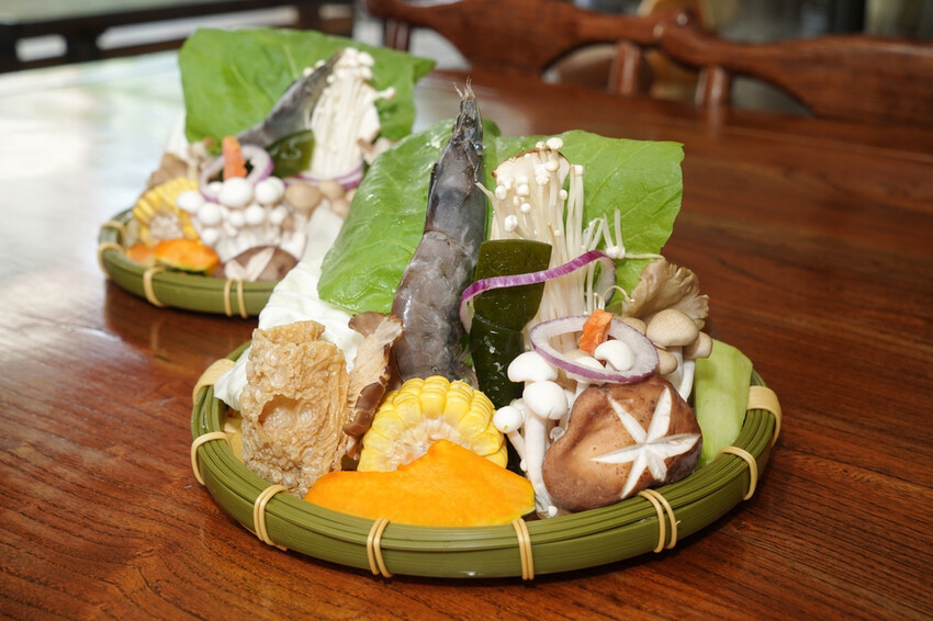 善化美食聚餐餐廳推薦:老胡記,環境典雅、餐點精緻,三杯梅香松 善化美食聚餐餐廳推薦:老胡記,環境典雅、餐點精緻,三杯梅香松