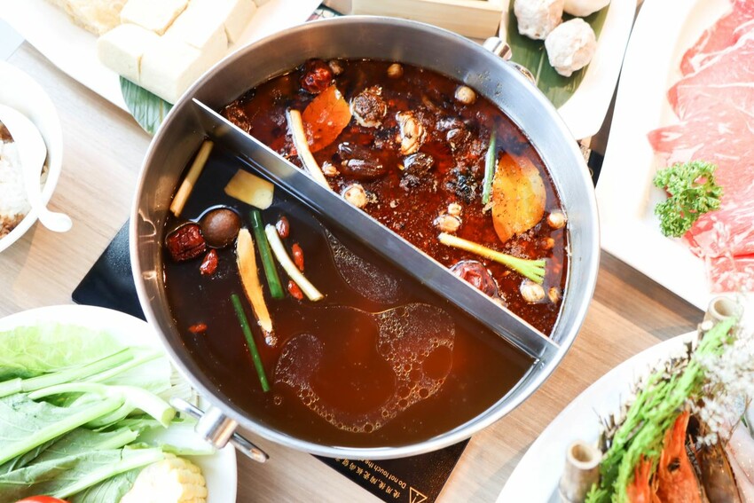 中山區知名火鍋店進軍百貨商圈，單點鍋物328元起就享有時蔬、自助吧吃到飽