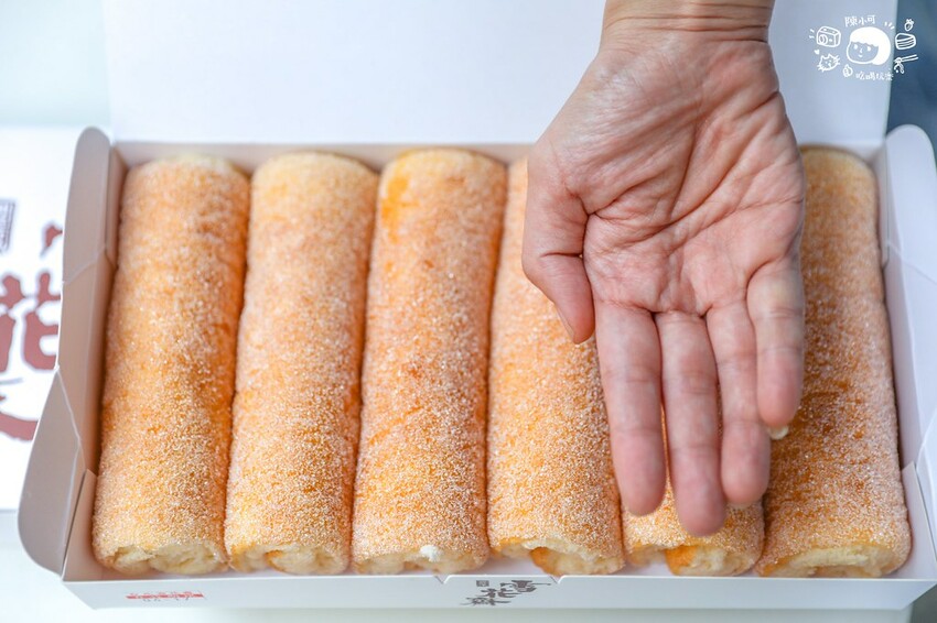 台北市松山區台北超難買伴手禮,超夯砂糖蛋糕捲一次買兩盒才不會後悔!想吃記得先預訂