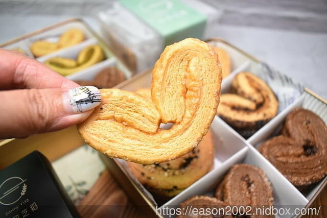 中秋禮盒推薦 | Sunny Rice 日初芝稻 中秋福蝶饌月禮盒-蝴蝶酥(綜合禮盒) 層層酥鬆脆 奶香濃郁 吃多也不甜膩