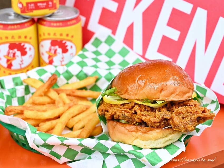 週末炸雞俱樂部｜北部人氣俱樂部進軍台中，凌晨也吃得到漢堡、炸雞、拉麵