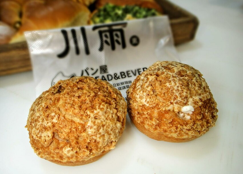 【美食】「川雨」鹽可頌、波蘿、蛋黃酥,大安區麵包店推薦、科技