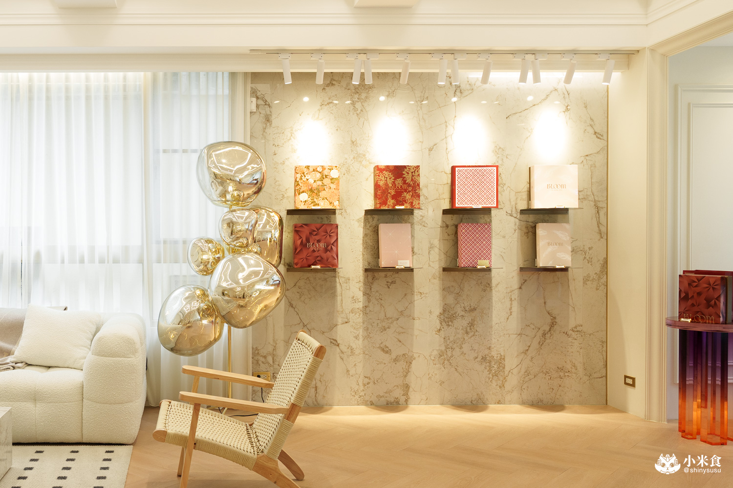 台中市西區Bloom花神精品法式喜餅｜浪漫花草系，牽起愛情想像，2025喜餅推薦，台中手工喜餅禮盒