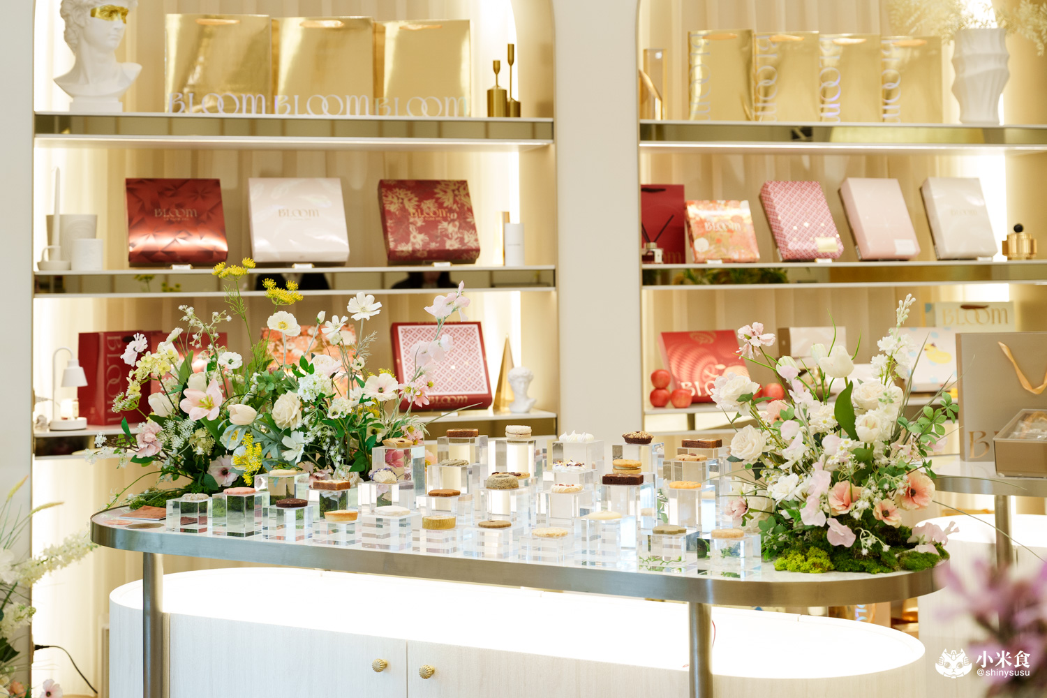 台中市西區Bloom花神精品法式喜餅｜浪漫花草系，牽起愛情想像，2025喜餅推薦，台中手工喜餅禮盒