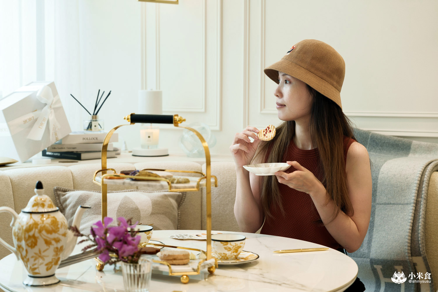 台中市西區Bloom花神精品法式喜餅｜浪漫花草系，牽起愛情想像，2025喜餅推薦，台中手工喜餅禮盒