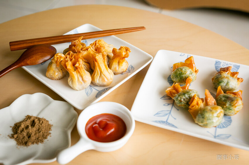 桃園中壢美食-餛飩女王，用心製作的手工鮮肉餛飩超美味！讓我在家輕鬆做出好料理～ @圍事小哥的幸福相框