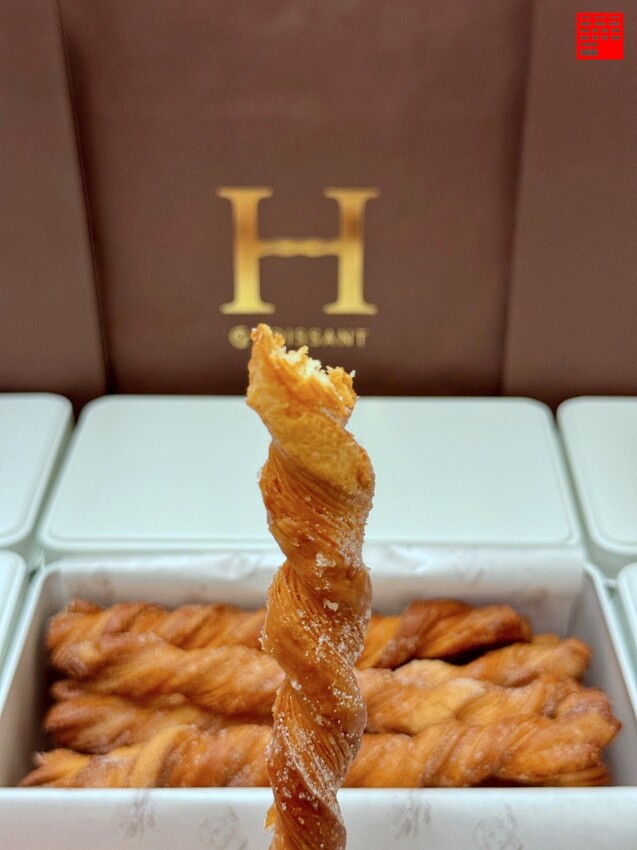 台中市沙鹿區台中美食／沙鹿必買甜點H.YEN可頌專賣店，鐵盒丹麥棒、精緻可頌與法式甜點的天堂