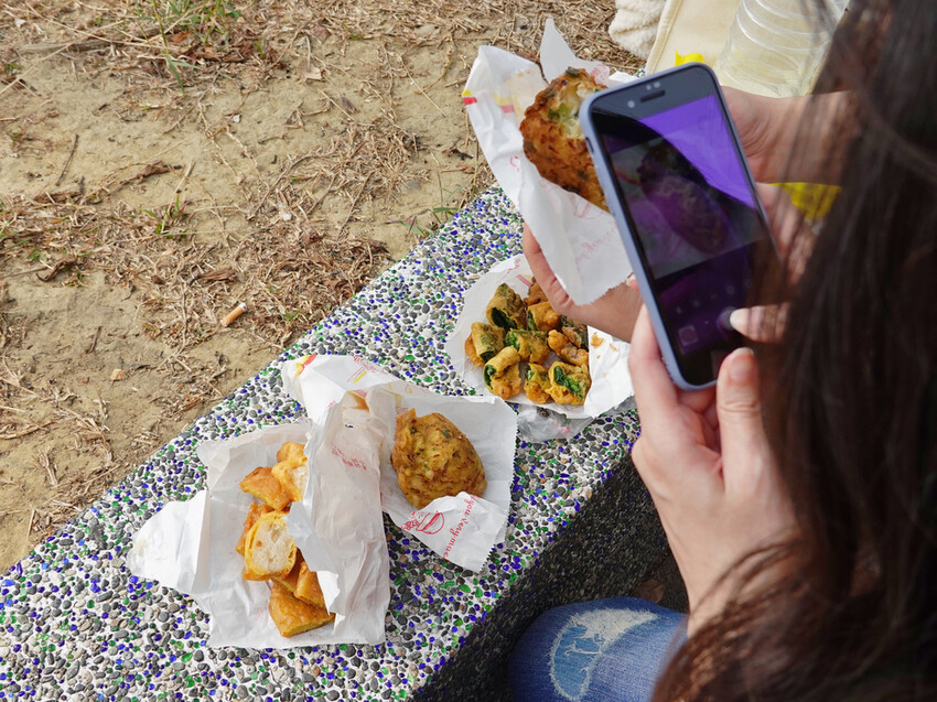 嘉義東區—阿環蚵嗲|古早味懷舊炸物 炸米糕韭菜捲現身在地攤販|民族路、文化公園、嘉義女中