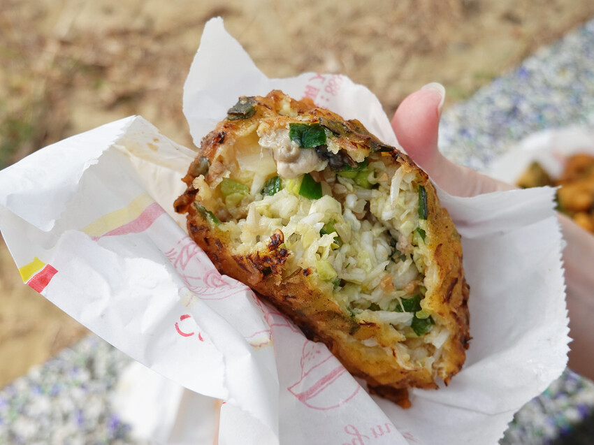 嘉義東區—阿環蚵嗲|古早味懷舊炸物 炸米糕韭菜捲現身在地攤販|民族路、文化公園、嘉義女中