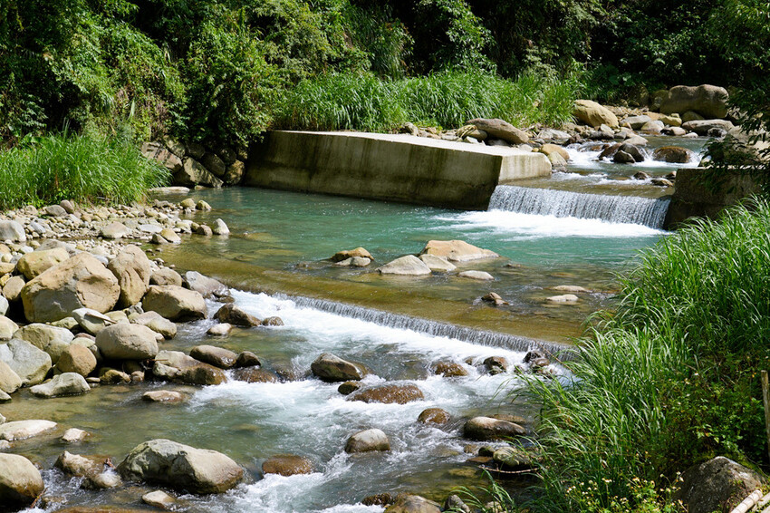 南投親子露營「溪部好呆庄」,主題露營車、親子四人房,溪邊玩水