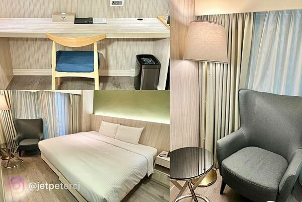 *(台中飯店)葉綠宿茶覺旅~台中車站3分鐘就到!品茶住宿雙重