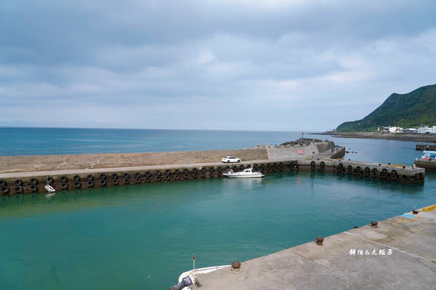 新北石門海景咖啡,金點草里驛棧,草里漁港藍白希臘風,北海岸咖 新北石門海景咖啡,金點草里驛棧,草里漁港藍白希臘風,北海岸咖