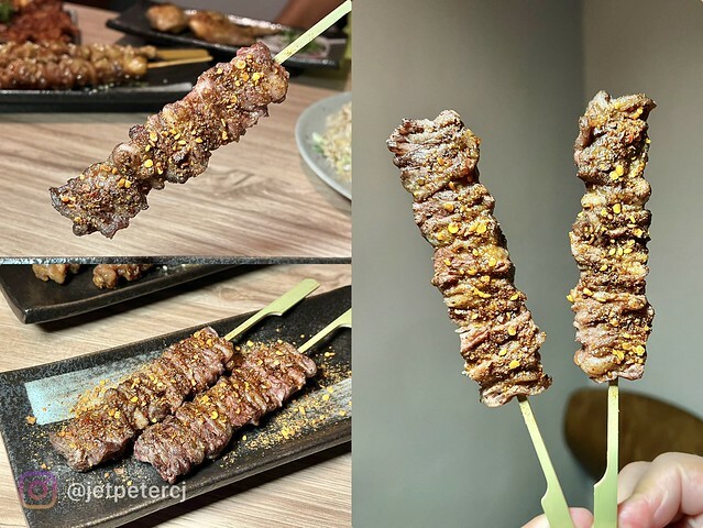 ＋（板橋居酒屋）暮樂町居酒屋～現烤柚香雞皮、香噴噴菇菇炒飯、