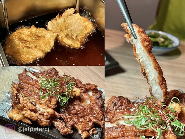 ＋（板橋居酒屋）暮樂町居酒屋～現烤柚香雞皮、香噴噴菇菇炒飯、