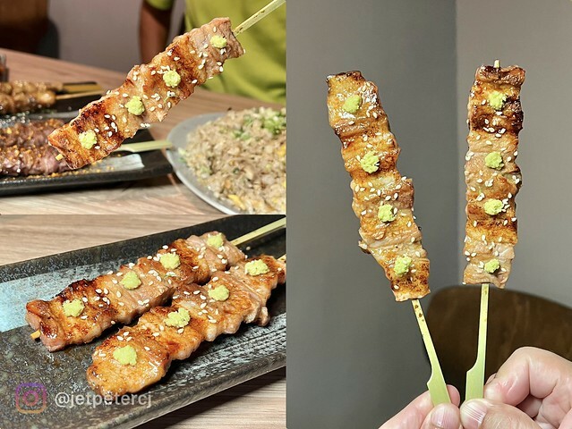 ＋（板橋居酒屋）暮樂町居酒屋～現烤柚香雞皮、香噴噴菇菇炒飯、