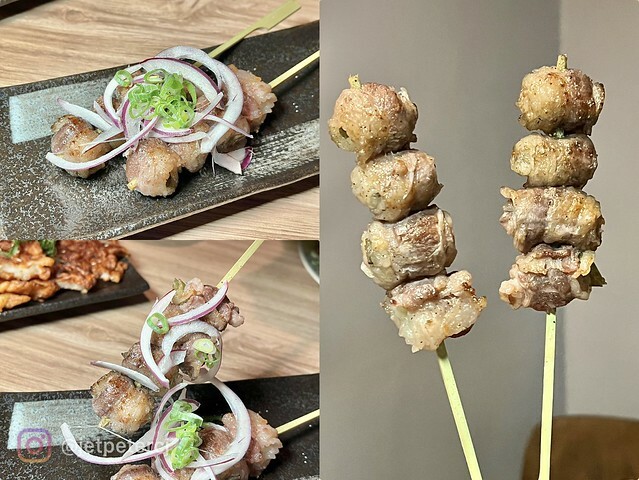 ＋（板橋居酒屋）暮樂町居酒屋～現烤柚香雞皮、香噴噴菇菇炒飯、